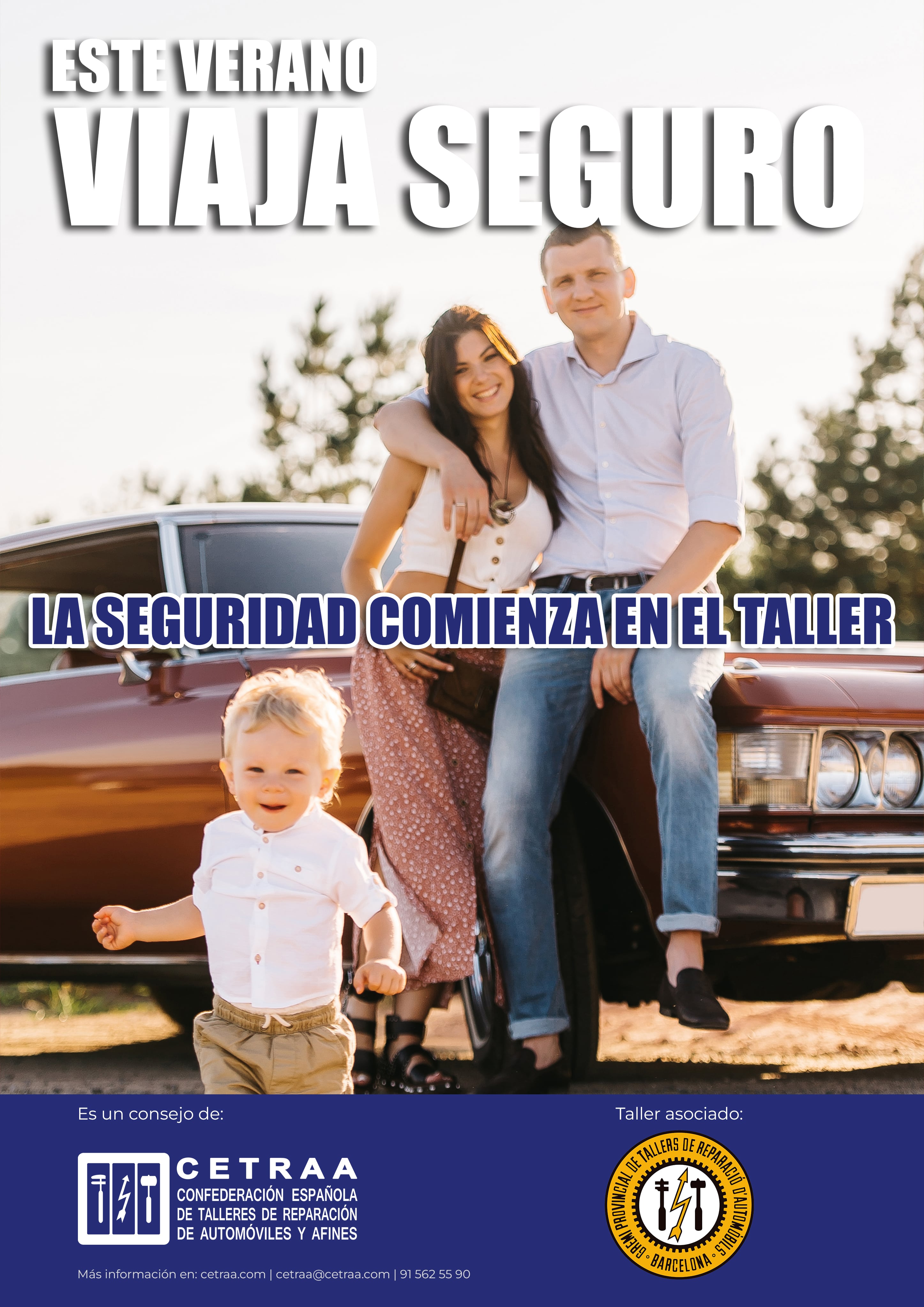 CETRAA y el GREMI vuelven a hacer un llamamiento al mantenimiento preventivo ante los desplazamientos estivales